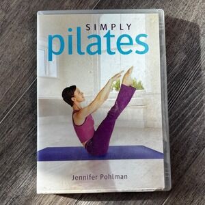Simply Pilates DVD Jennifer Pohlman‎ Workout Exercise Fitness Beginner Level